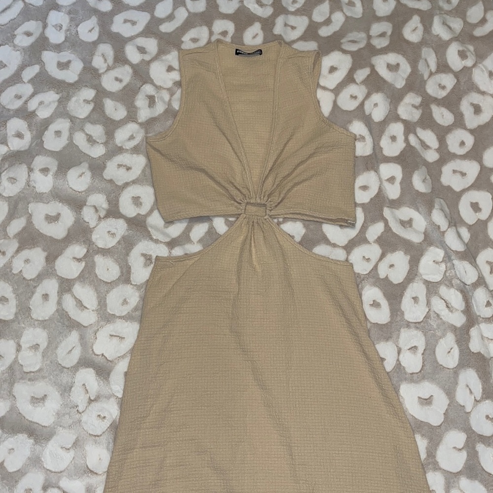 SHEIN cut out long flowy dress